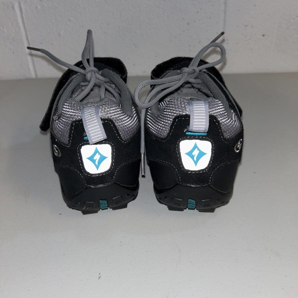 Body Geometry Plush‎ Specialized Bike Shoes Gray Size 10 Tahoe Biking - Picture 4 of 12